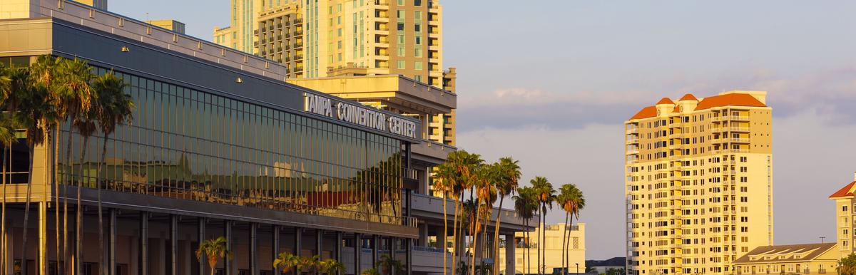 New Tampa Convention Center facade