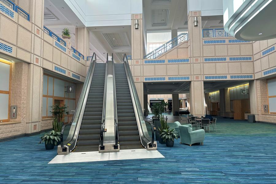 Interior of Tampa Convention Center