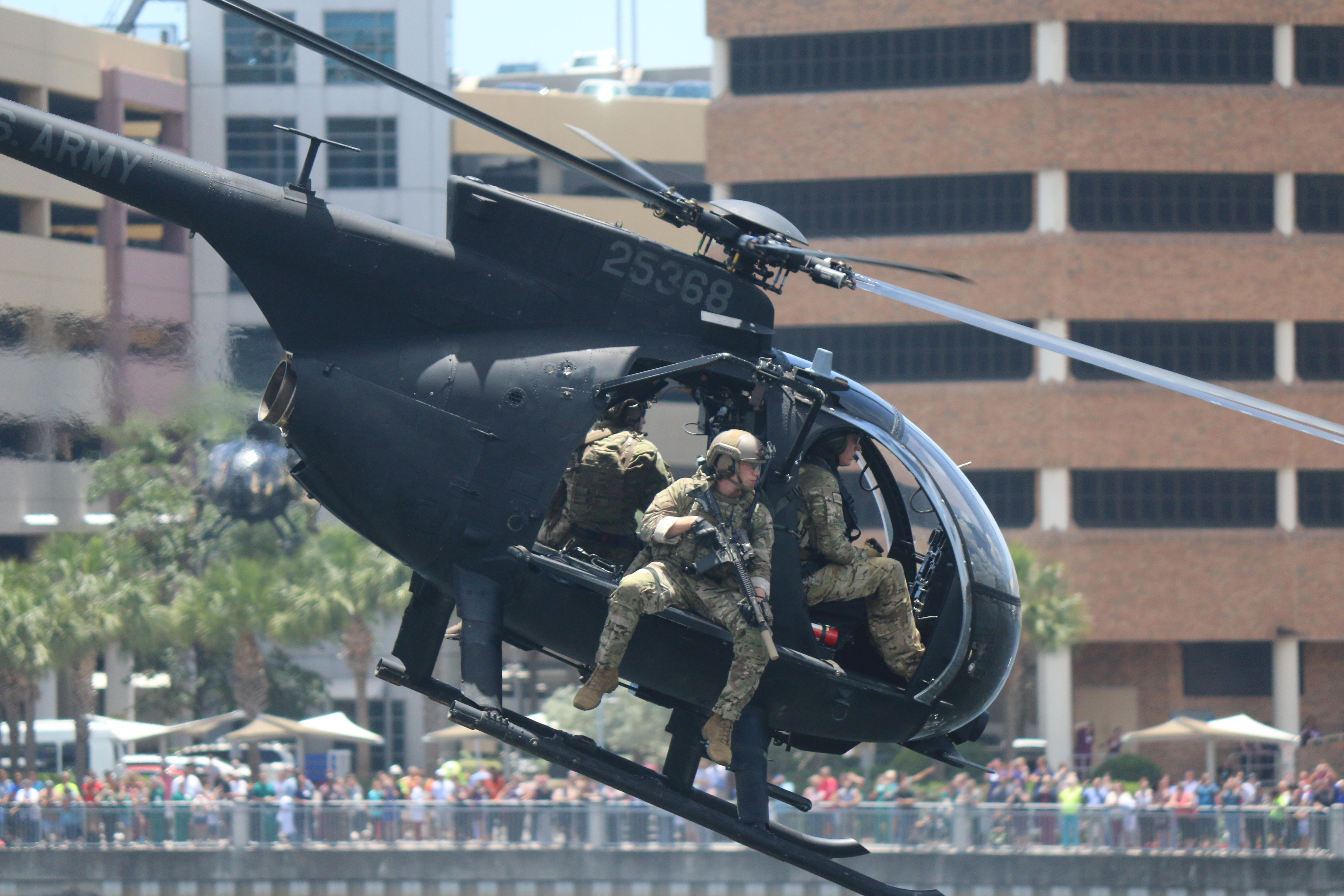 Little Bird Helicopter at SOFIC Conference