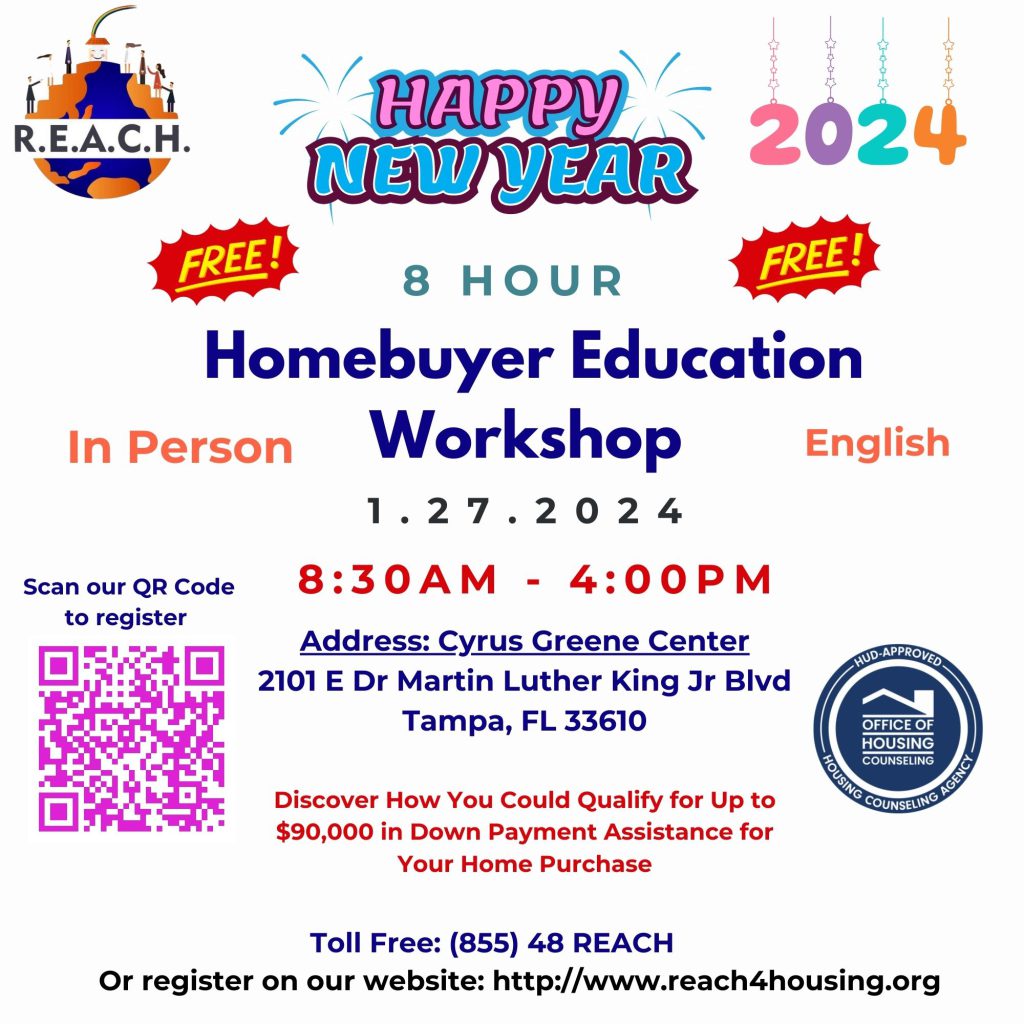 Homebuyer Education Workshop - R.E.A.C.H.