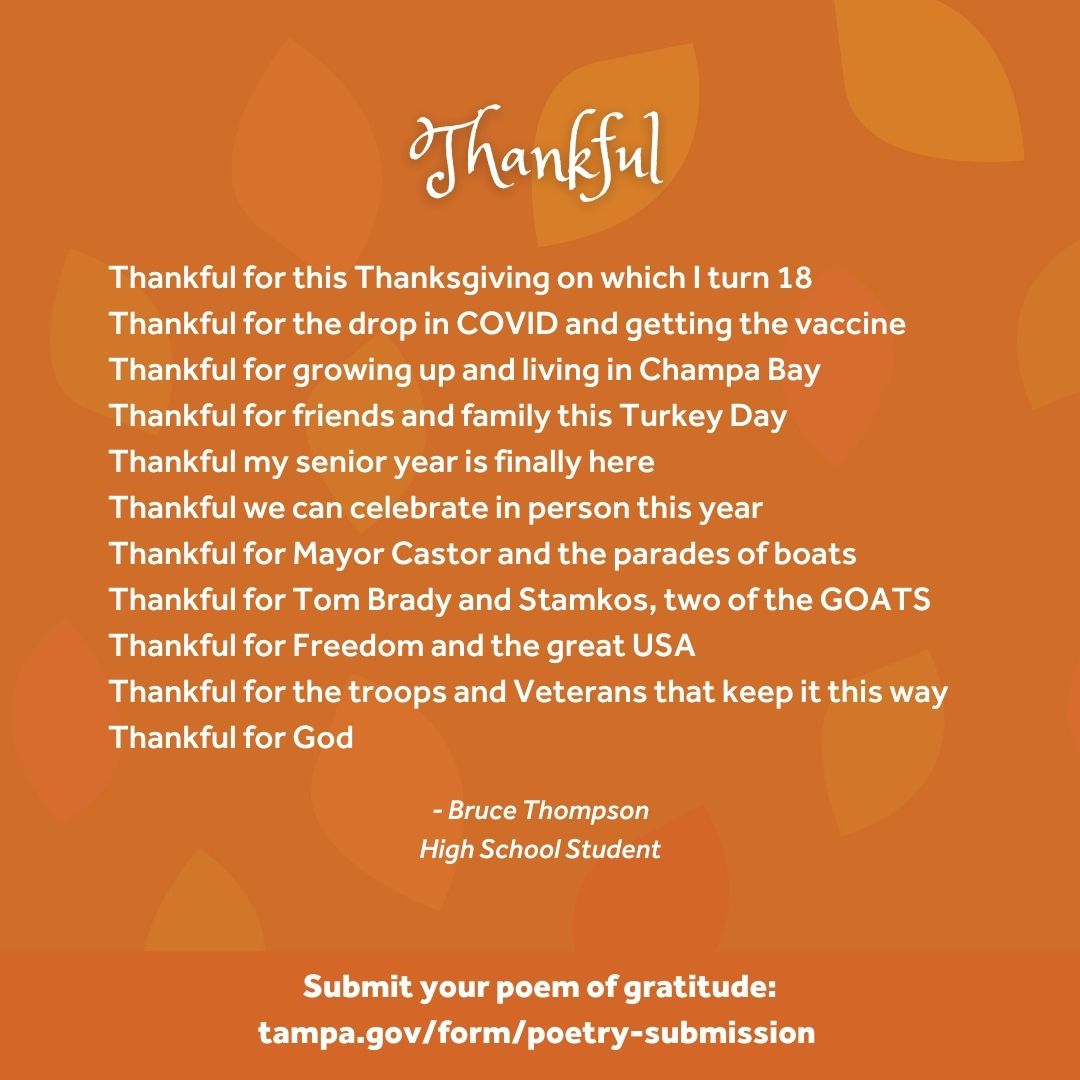 Gratitude Poem
