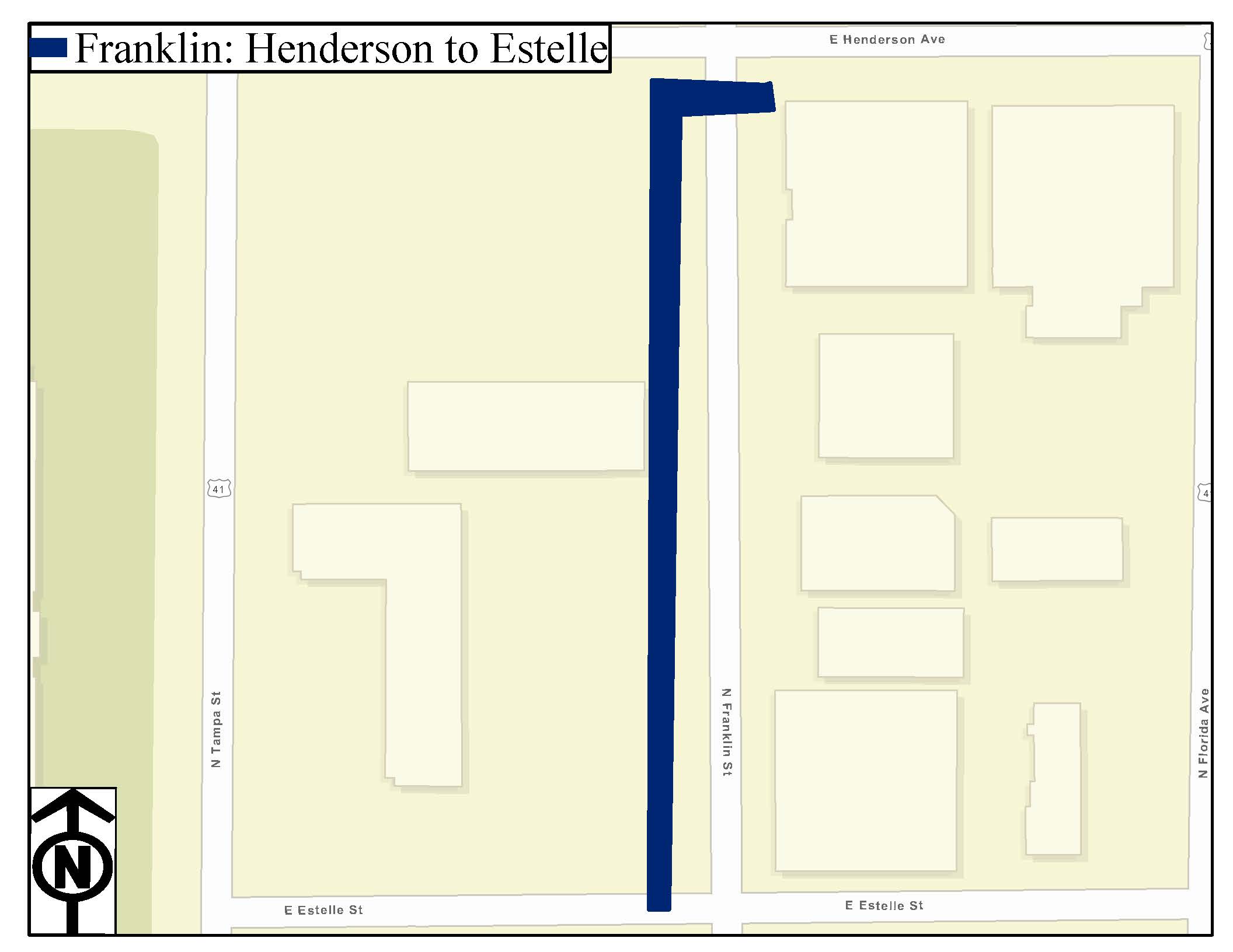 Franklin: Henderson to Estelle Flooding Relief 