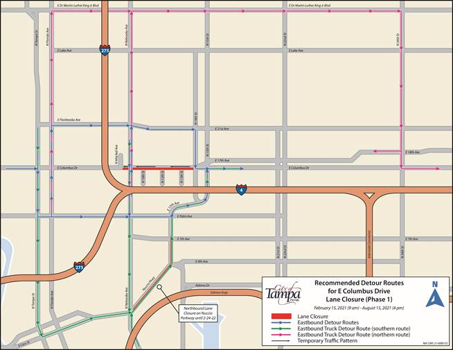 Road Closures Starts February 15th