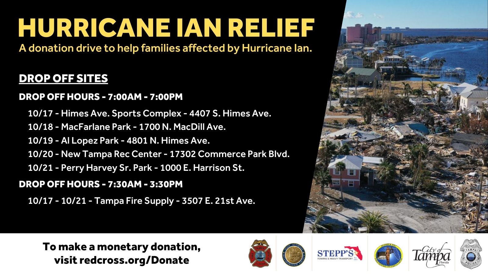 Hurricane Ian relief