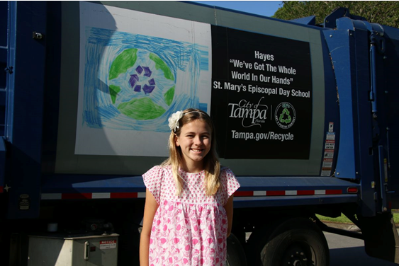 Previous Contest Winner from St. Mary's Episcopal Day School.