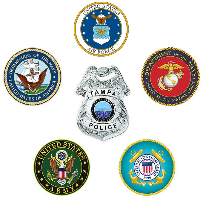 Military TPD Badges