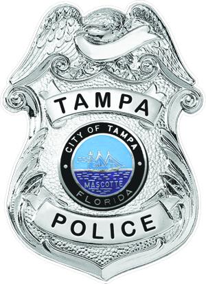 City of Tampa Police badge