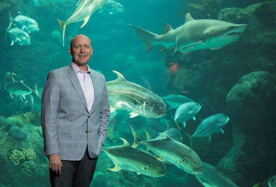 Roger Germann of the Florida Aquarium