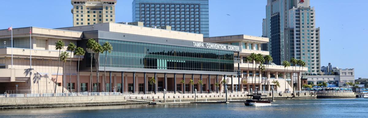 Tampa Convention Center new facade