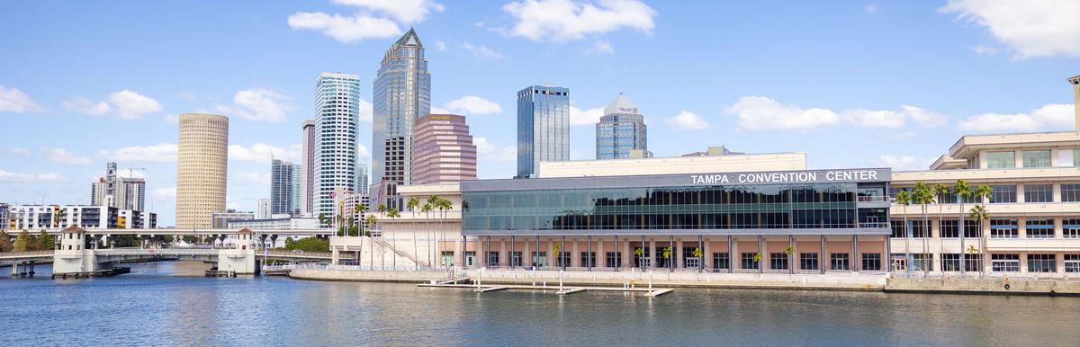 Tampa Convention Center Skyline