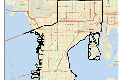 CIAC Boundary for Downtown and South Tampa