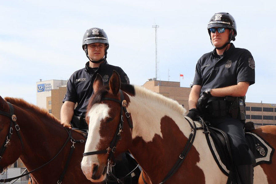 Police Officers on Horses