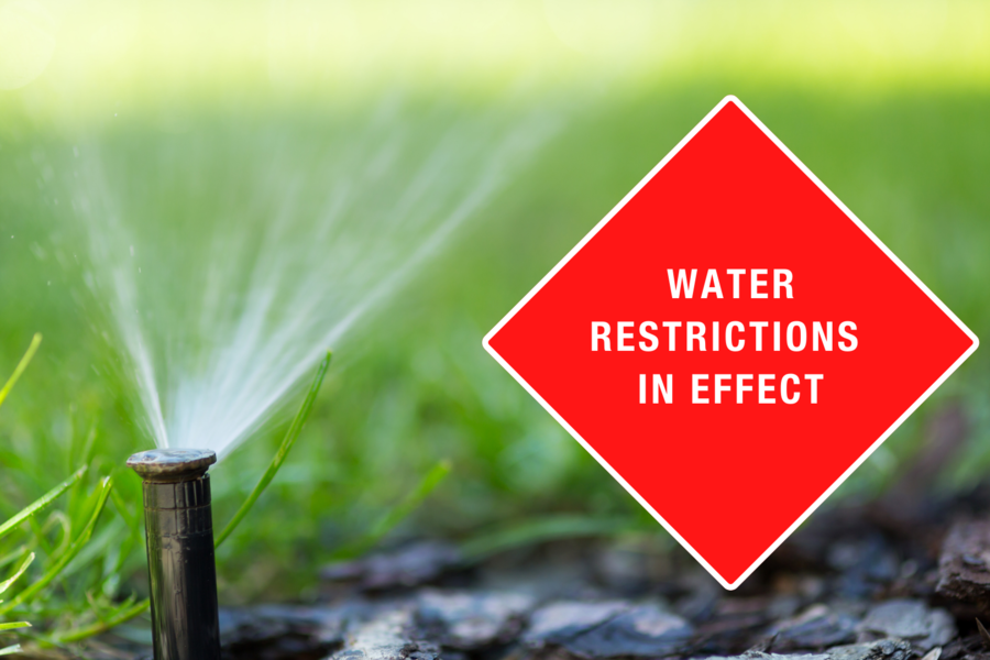 water restrictions in effect
