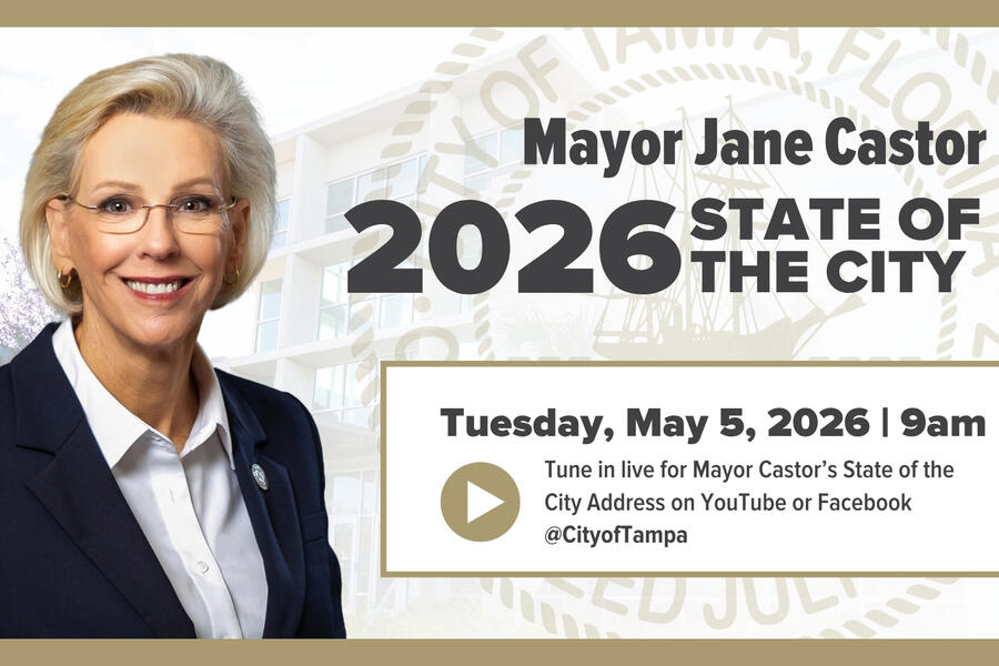 Mayor Jane Castor's 2026 State of the City announcement graphic.
