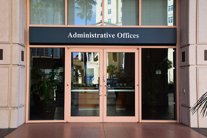Administrative Entrance