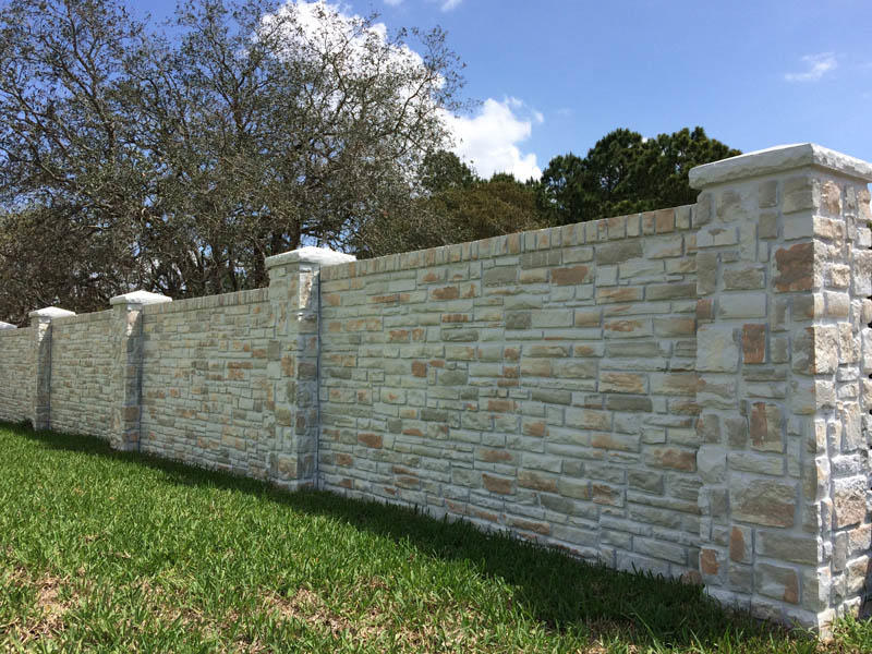 Commercial Perimeter Wall
