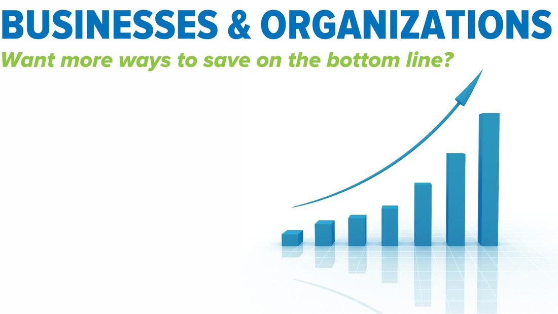 how businesses and organizations can save on the bottom line