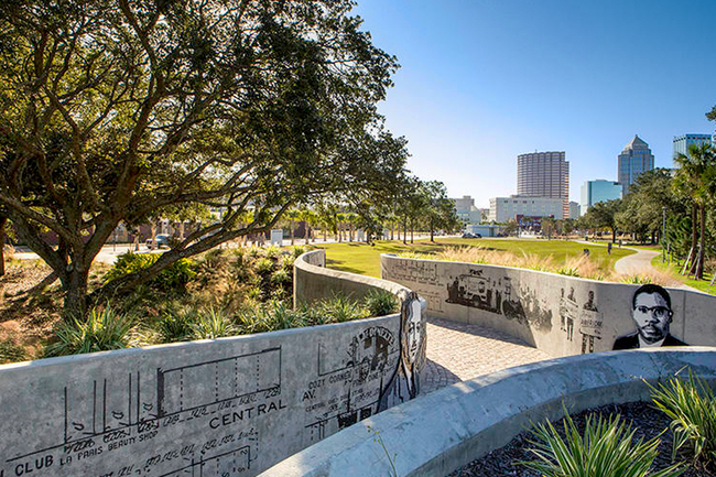 &quot;Leaders Row&quot; by Mike Parker at Perry Harvey Sr. Park