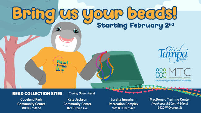 Bring your beads! Starts February 2nd. Collection locations listed below.
