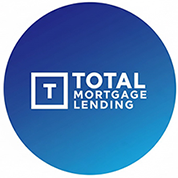 Total Mortgage Lending logo with gradient blue background.