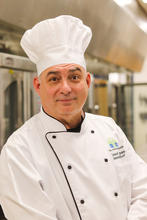 Chef Richard Kalman in chef uniform