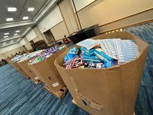 Donations from the Nazarene Youth Conference at Tampa Convention Center