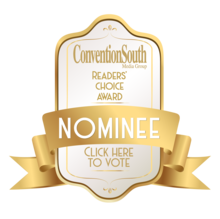 Voting is open from now through October 1 for the ConventionSouth Readers' Choice Award. 