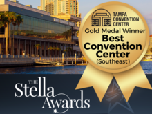 Tampa Convention Center Wins Best Convention Center in the Southeast