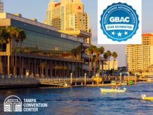 Tampa Convention Center Achieves GBAC Star Cleanliness Accreditation