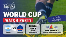 Residents and visitors are invited to gather at The Sail Plaza for a free community watch party on Friday, July 3.