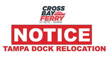 Cross Bay Ferry Notice