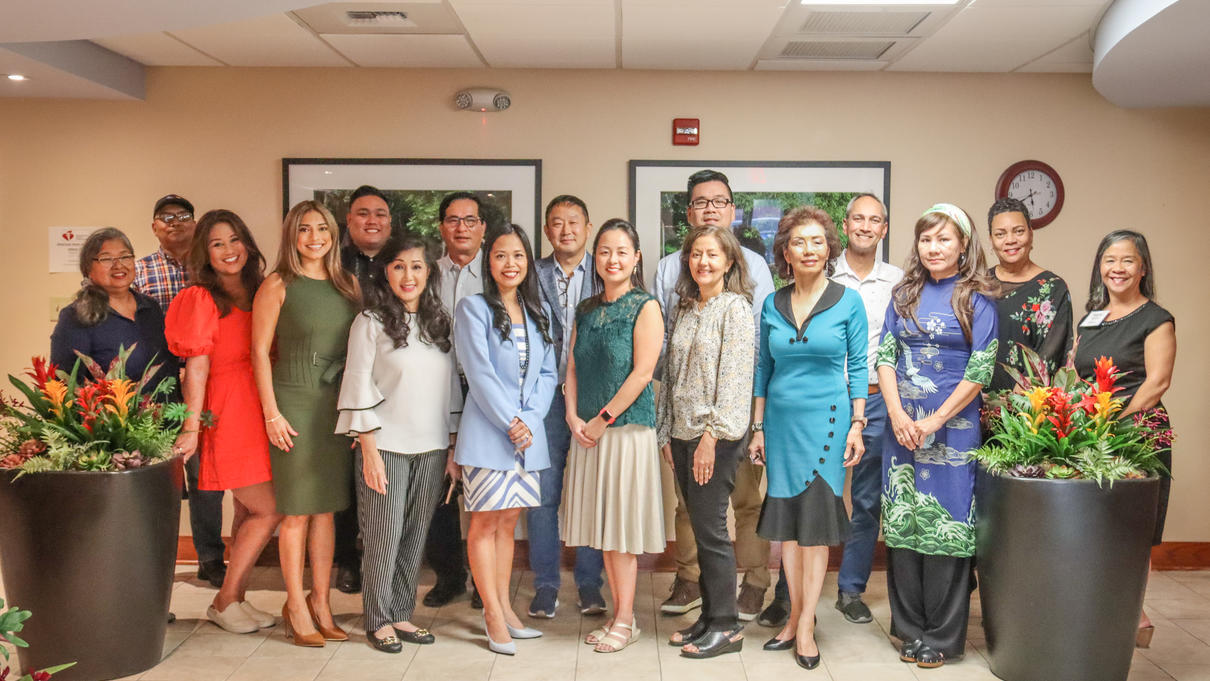 Members of the Mayor’s Asian American Pacific Islander Advisory Council (MAAPIC).
