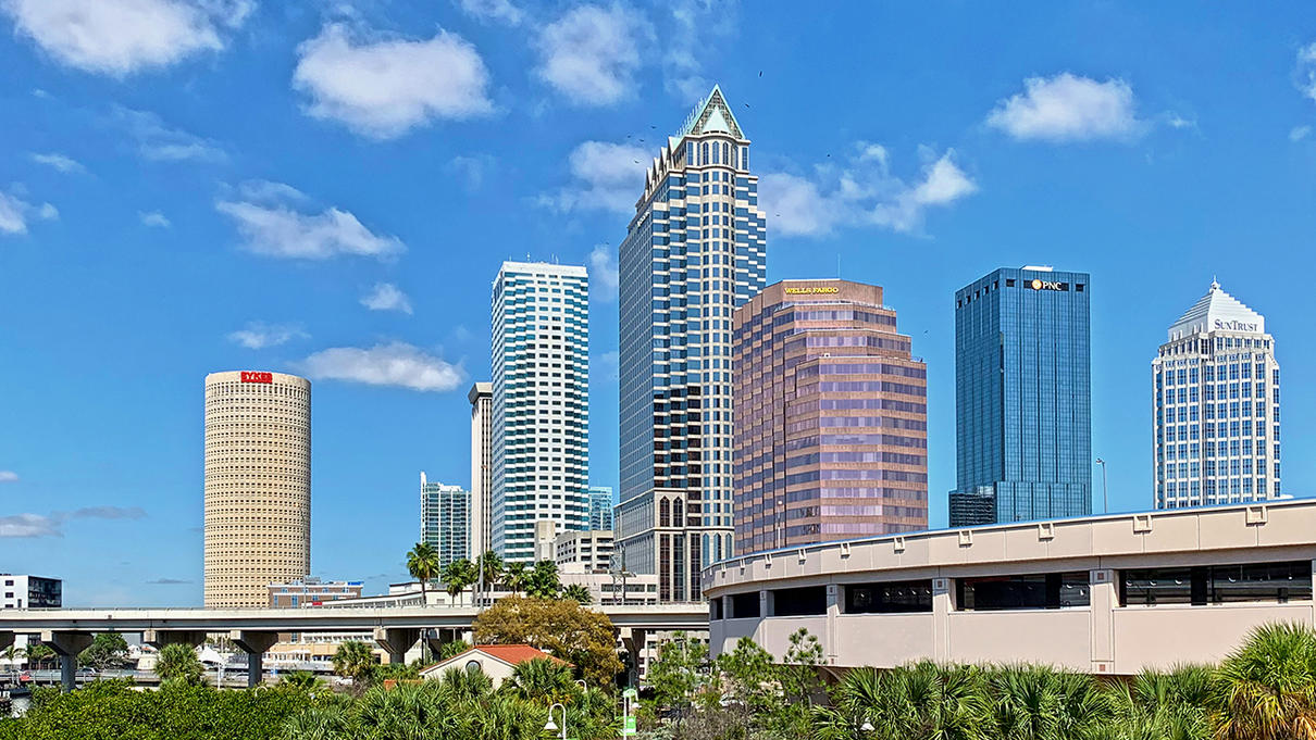 City of Tampa Skyline