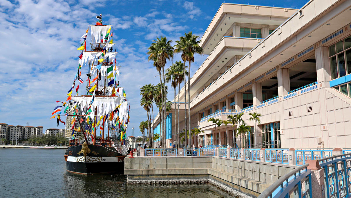 Jose Gaspar Pirate Ship at Tampa Convention Center