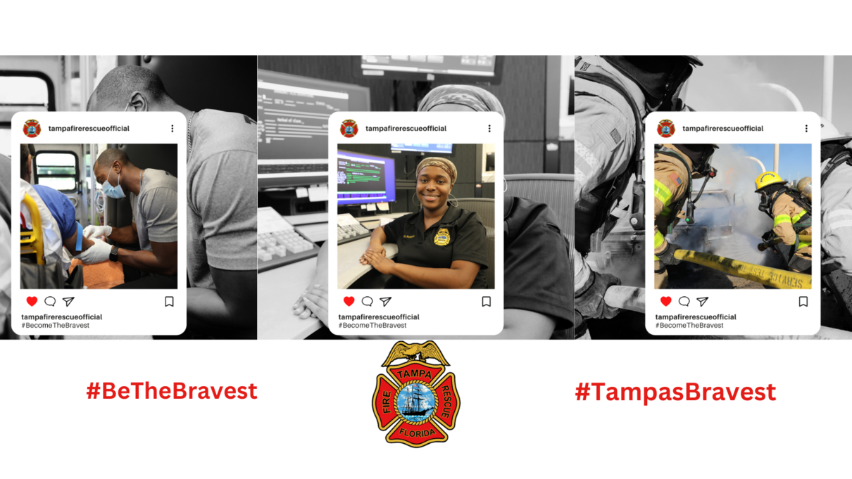 Tampa Fire Rescue personnel