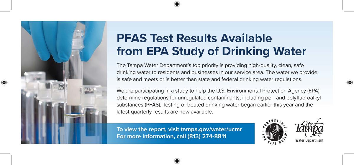 PFAS Test Results Available 