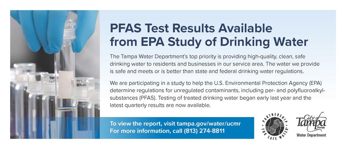 PFAS Test Results Available 