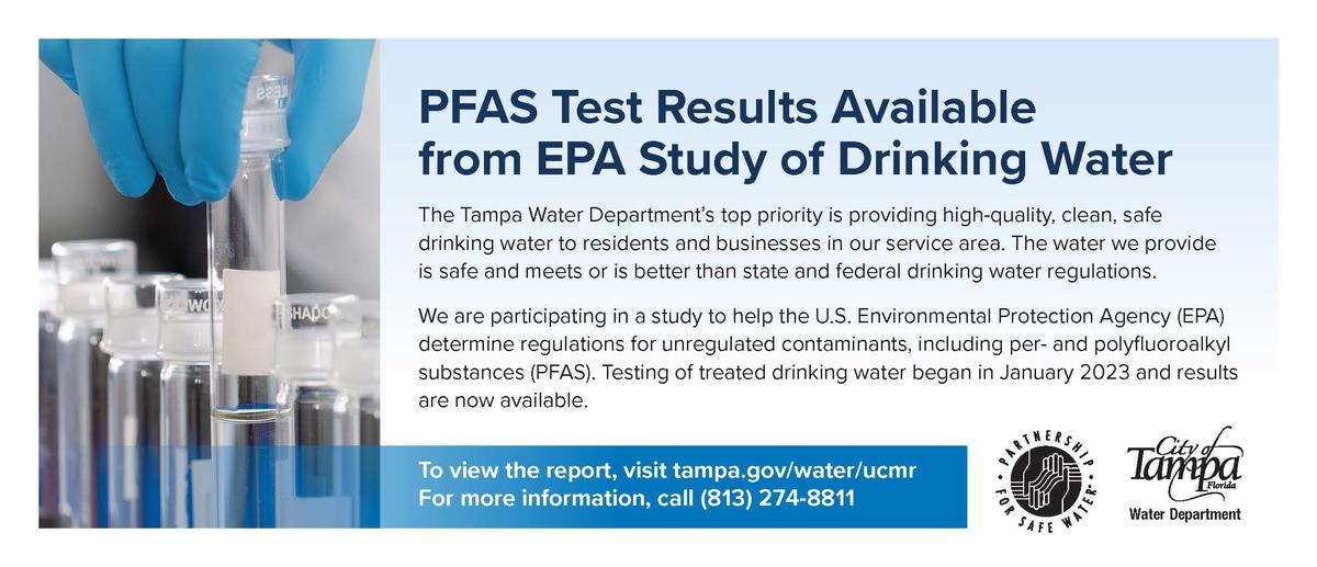 PFAS Test Results Available 