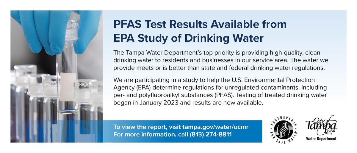 New water testing results for EPA study now available online. 