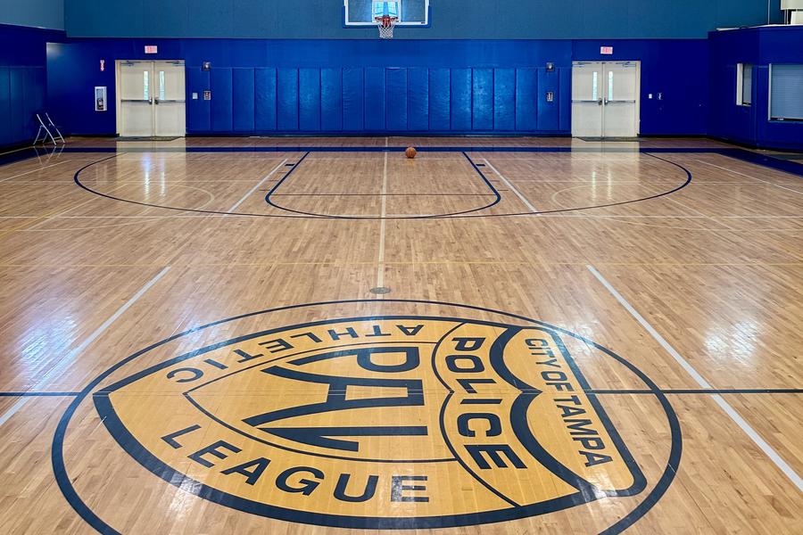 Police Athletic League basketball court